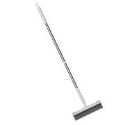 SMASOLO Multipurpose Rotatable Long Handle Cleaning Brush for Floors Walls and Tiles Fine Bristles Scrubbing Tool for Bathroom Kitchen Grime Removal House Broom for Indoor Floor Cleaning