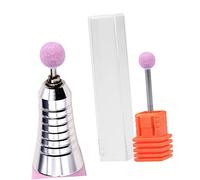 SMASOLO Nail Drill Bits Nail Grinding Head for Manicure Machine Small Rust Resistant Dead Skin Remover Acrylic Gel Cleaner