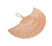 SMASOLO Natural Rattan Woven Pendant Nordic Style Decorative Hanging Wall Art for Party Layout Home Cafe Bar Hotel Decor