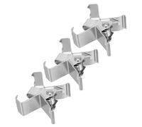 SMASOLO Oil Painting Frame Clips Maximum Clamping Opening 6.8cm 3pcs Iron Wet Canvas Clamps with High Precision and Artwork Suitable for Holding Two 2cm for Artistic Routines