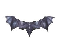 SMASOLO Outdoor Reptile Harness Vest Wing-shaped Leather Chest Strap for Crawl Pets Black Grey Traction Harness for Tortoises and Lizards