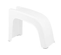 SMASOLO Pedicure Foot Rest Stool Beige Non Slip Small Footstool for Home Shower Use Comfortable Massage Support for Relaxed Leg Rest During Pedicures and Foot Care