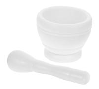 SMASOLO Plastic Garlic Masher and Pestle Set for Kitchen Use Strong Non Deformable Small Crushing Bowl for Garlic Ginger and Spices Easy to Clean Household Food Grinder Tool