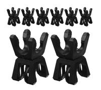 SMASOLO Pole Flag Clamp and Agility Pole Swivel Clips Plastic Buckle Clips Rotatable Connector for Football Training Tools for Soccer Coaching Outdoor Field Marking Equipment