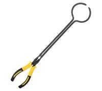 SMASOLO Portable Crucible Tongs with Coated Grip for Jewelry Melting and Casting Lightweight Ergonomic Clamp Tool for Refining Precious Metals in Laboratory and Foundry Use