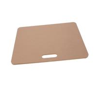 SMASOLO Portable Density Board Clay Pad for Pottery Making with Handle Non Absorbent Pottery Art Mat for Sculpting Modeling and Crafting Easy to Clean and Transport
