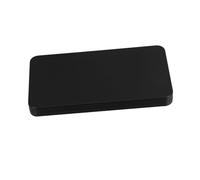 SMASOLO Portable Metal Storage Box Lid for Cash Medicines and Valuables Decorative Organizer for Secure Currency and Item Storage in Home Travel