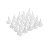 SMASOLO Pottery Kiln Support Nails 20pcs Cone Shaped Ceramic Stilts for Secure Firing in Kiln Shelves High Temperature Resistant