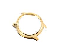 SMASOLO Professional Gold Metal Finish Watch Protector Case Compatible with Haylou Solar Lightweight Scratch-resistant Cover for Men and Women Easy to Install Protective Accessory