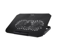 SMASOLO Quiet Laptop Cooler Stand with Four Gears for Laptops Portable Metal Mesh Cooling Riser for Improved Heat Dissipation and Ergonomic Use