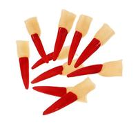 SMASOLO Realistic Red Witch Fake Finger Large Nail, Single Piece Halloween Party Accessory for Cosplay and Festival Nail Art
