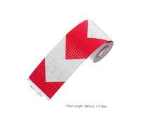 SMASOLO Reflective Safety Tape with Arrow Pattern High Visibility for Outdoor Use Trailer Caution Tape Driveway Marker Warning Sticker for Nighttime Visibility