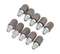 SMASOLO Replacement Stylus Tips for Digital Note-taking for Touchscreens 10pcs and Art Creation with Conductive Fiber Mesh, Aluminium Material, Lightweight and Compact Design