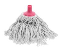 SMASOLO Reusable Replacement Mop Head for Wet and Dry Cleaning Highly Absorbent Cotton Strip Design Change Accessory for Household Floor and Corner Cleaning White Mop Refill