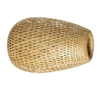 SMASOLO Rustic Woven Bamboo Lampshade Lightweight Pendant Ceiling Lamp Cover for Home Restaurant Hotel Decor Zen Style Multipurpose Ambient Light