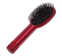 SMASOLO Secret Storage Hair Brush Hidden Compartment Portable Red Plastic Hair Comb for Safe Cash Stash for Travel