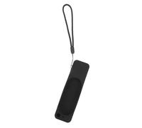 SMASOLO Silicone Protective Shell Case for Remote Controller with Scratch Shock Absorption Lanyard Easy to Install Washable Black Cover for Daily Use