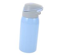 SMASOLO Spill Insulated Drinking Cup with Straw for Elderly Disabled Adults Inclined Mouth Design for Safe Feeding Blue Gravity Ball Model Suitable for Incontinence and Mobility