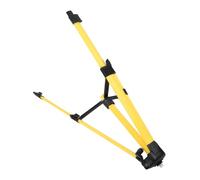 SMASOLO Spirit Level Tripod Gauge Holder 1.2m with Level Vial for Surveying and Construction Support Yellow Adjustable Gradienter Tripod Stand