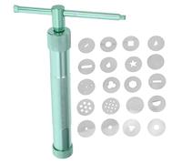 SMASOLO Stainless Steel Clay Extruder with Ergonomic Grip for Uniform Incense Stick Making and Fondant Cake Decorating Pottery Fondant Tool for Crafting and Sugar Paste Art