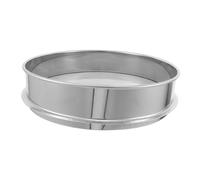 SMASOLO Stainless Steel Round Ceramic Glaze Sieve for Pottery Fine Mesh Filter Clay Paint Strainer Colander for Ceramic Workshop