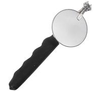SMASOLO Telescoping Inspection Mirror with Transparent Extendable Rod Full Angle Swivel Ball Joint for Mechanics and Toolmakers Portable Telescopic Viewing Tool for Car Undercarriage