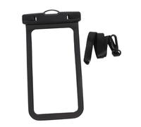 SMASOLO Touch Screen Phone Pouch for Swimming and Outdoor Drift High-class PVC Mobile Bag with Window Compact and Easy to Carry Secure Closure for Phones Black