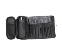 SMASOLO Travel Cosmetic Storage Roll Makeup Tools Bag Portable Organizer for Makeup Brushes Multifunctional Cosmetic Holder for Home and Travel