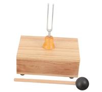SMASOLO Tuning Fork Set with Hammer and Wooden Box Durable Vibration Teaching Instrument for Physics Experiments Sound Therapy Yoga Meditation and Relaxation