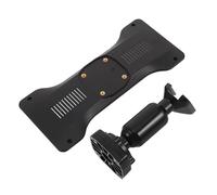 SMASOLO Universal Rearview Mirror Dashcam Mount Bracket with 1# Large Tube and 15# Pvc Backplate Set for Car Camera Holder, Rear Dash Cam Mount Compatible with Automobile Rearview Mirror