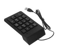 SMASOLO USB Wired Numeric Keypad Number Pad for Laptop Compact Numeric Keyboard for Financial Banking Data Input Stable USB Connection Portable