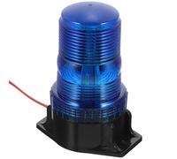 SMASOLO Vehicle Roof Strobe Warning Light Blue for Forklift and Heavy Machinery, Emergency Flashing Beacon Light for Construction Trucks and School Buses