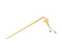 SMASOLO Vintage Chinese Hair Chopsticks with Gourd Tassel Pendant Handmade Elegant Hairpin for Women Durable Ancient Style Hair Stick for Sophisticated Bun Hairstyles and Traditional