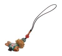 SMASOLO Vintage Fish Pendant Phone Charm Chain Anti-lost Mobile Strap Lightweight Retro Style Accessory for Women