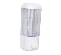 SMASOLO Wall Mounted Hand Press Soap Dispenser for Bathroom Space Saving Lotion Container with Craftsmanship and Easy Press Operation Simple Stylish Design