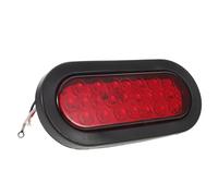 SMASOLO Waterproof 12v Red LED Flashing Strobe Warning Light for Trucks and Trailers Rear Brake Safety Light with Anti-collision Function Vehicle Emergency Brake for Road Safety