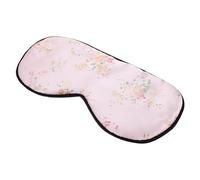 SMASOLO Weighted Heat Therapy Sleep Eye Mask Lightweight Silk Eye Mask for Travel for Women