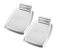 SMASOLO Wheelchair Footrest Thickened Aluminum Pedal Elevated Leg Rest for Elderly Mobility Scooter Accessories Support for Lower Limb Movement Disorders