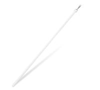SMASOLO White Curtain Pull Rod for Opening-closing Curtains Sturdy Acrylic Wand with Compression and Impact Resistance Lightweight Smooth Surface Drapery Stick for Bedroom Window