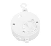 SMASOLO Wind-up Mobile with Music Box Rotating Crib Bell for Nursery Soft Light Bed Mobile Hanger Multisensory Stimulation for Visual Development Manual Control Crib Bell