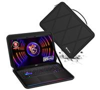 Smatree Hard Eva Protective Case Compatible with 17 Inch MSI Raider GE78 HX Gaming Laptop, for 17 Inch MSI Vector 17 HX A14V / A13V Notebook Bag (X8327)