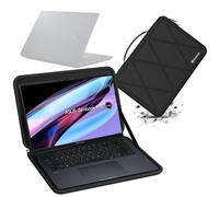 Smatree Hard EVA Protective Sleeve Case Compatible for 14.5 inch ASUS Zenbook Pro 14 Duo OLED, for ASUS Zenbook Pro 14OLED, for ASUS Vivobook S 14 OLED K5404 Laptop and Anti-Shock Bag (X8252)