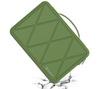 Smatree Hard EVA Protective Sleeve Case Compatible for 15.6 inch MSI Creator 15 A10S, for 15.6 inch MSI Stealth 15M B12U/A11U/A11S, Anti-shock and Waterproof Laptop Case, Green (X8280TG)