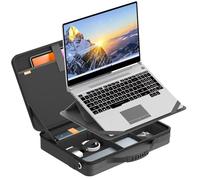 Smatree MobileBase Laptop Shoulder Case with Stand for 15-16 inch Lenovo ThinkPad Z16/E16/P1/L15/X9 15 Aura Edition Copilot+PC, for 15.6 inch Lenovo IdeaPad 5i/5/3i/1/1i/Slim 3/Slim 3i Case (A485S)