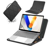 Smatree MS63 Hard EVA Protective Sleeve Case with Stand Compatible for 14.5 inch ASUS Zenbook Pro 14 Duo OLED, for ASUS Zenbook Pro 14 OLED, for Vivobook S 14 OLED K5404 Laptop Anti-Shock Bag