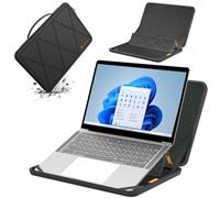 Smatree MS82 Hard EVA Protective Sleeve with Stand Compatible for 15.6 inch Lenovo ThinkPad L15 Gen 4, ThinkBook 15p/15 Gen 3/4, IdeaPad 1/1i/3i/3/5/5i/Slim 3i/Slim 3, Lenovo V15/LOQ Essential Gen 9