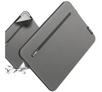 Smatree SlimPro Laptop Sleeve Case for 16 inch ASUS V16 V3607, for 15.6 inch Zenbook Pro Duo 15 OLED, Case with Swift-Access Accessory Pocket, Patented Super-Corner Design, Light Grey (S619LG)