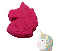 Smavles Silicone Mould Cake Cases for Baking Unicorn Tool Cake Cases Silicone Moulds,Silicone Moulds 3D Baking Moulds, Silicone Cake Moulds for Festival Birthday Party
