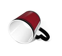SMAZDFXX Amaranth red Coffee Mug with Handle 12 Oz, Heat Sensitive Color Changing Mug in The Sky Ceramic Tea Cup for Women Men Black