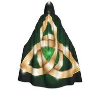 SMAZDFXX Celtic Trinity Knot Adult Halloween Hooded Cape